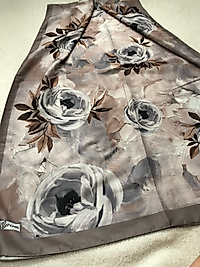 Güllü desen soft şal