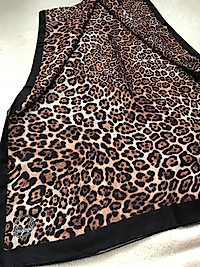 Leopar soft şal