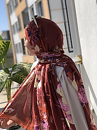 Moda Kaşmir Lina koleksiyonu bambu kraş şal