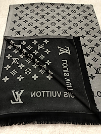 Louis vuitton çift taraflı şal