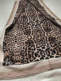 Leopar soft şal
