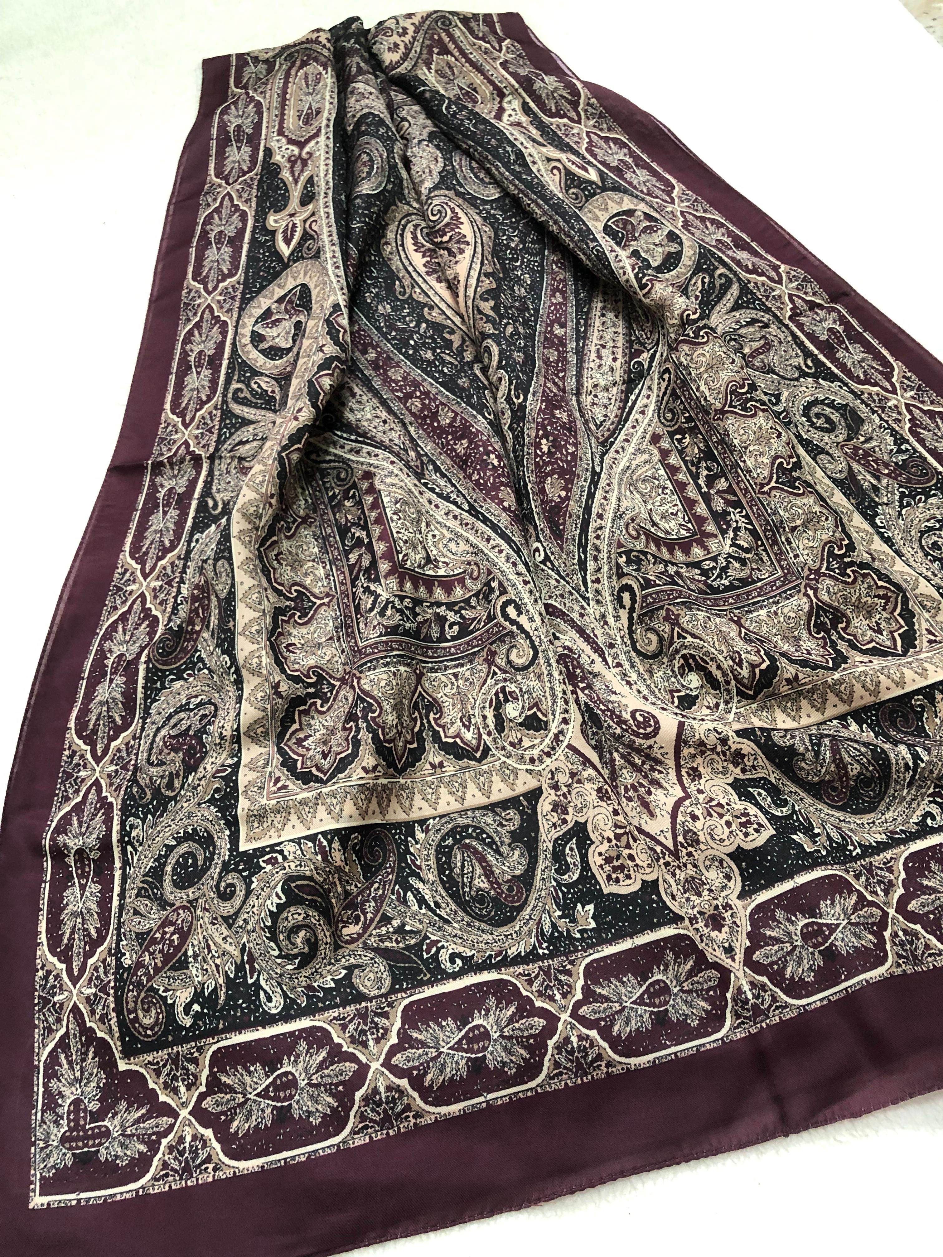 Etnik desen soft şal