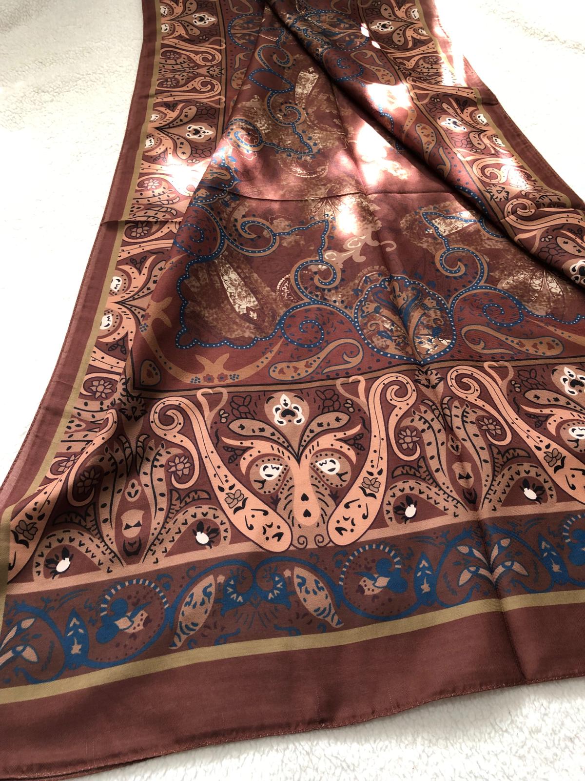 Etnik desen soft şal