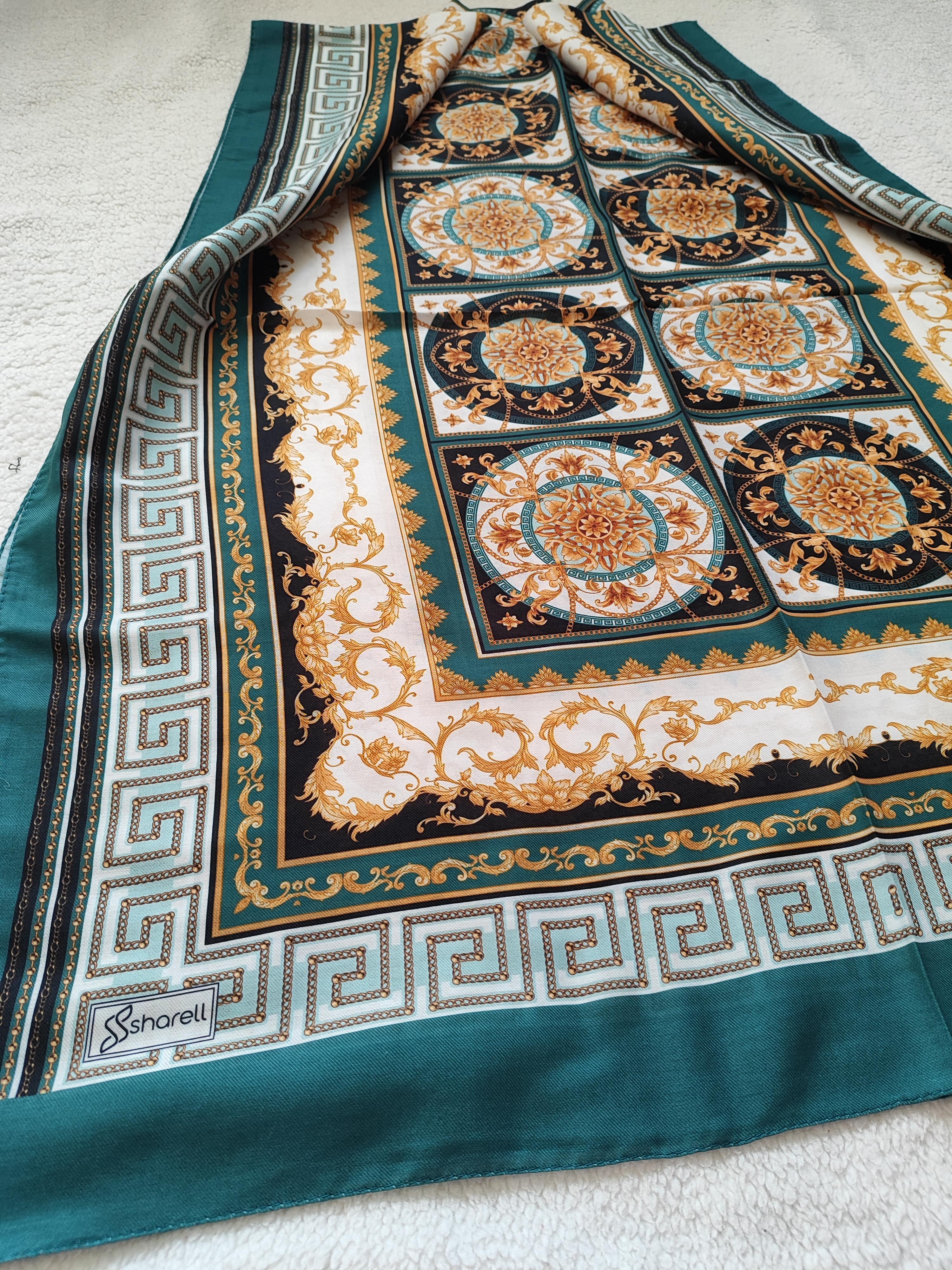 Versace model soft şal