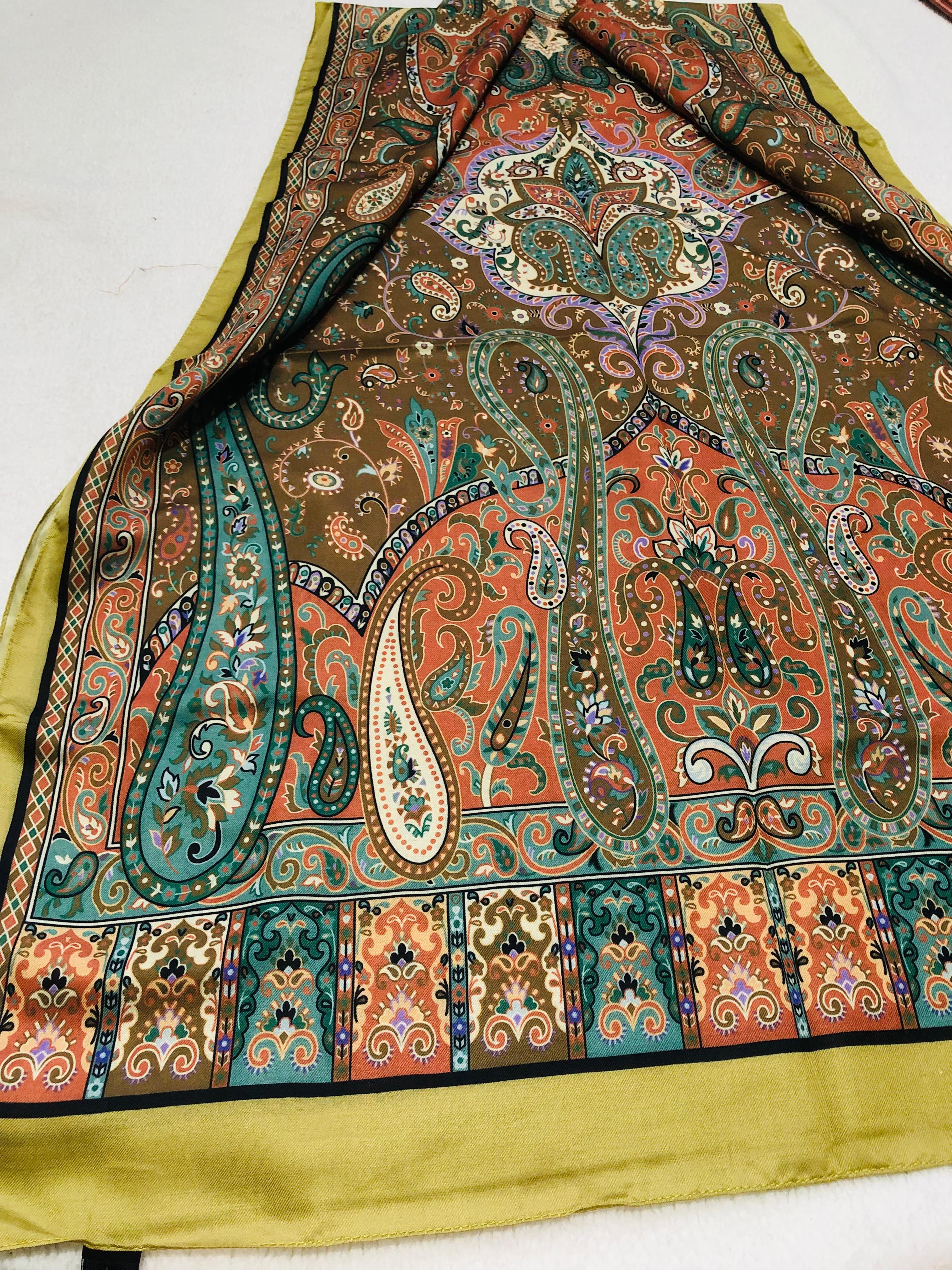 Etnik desen soft şal