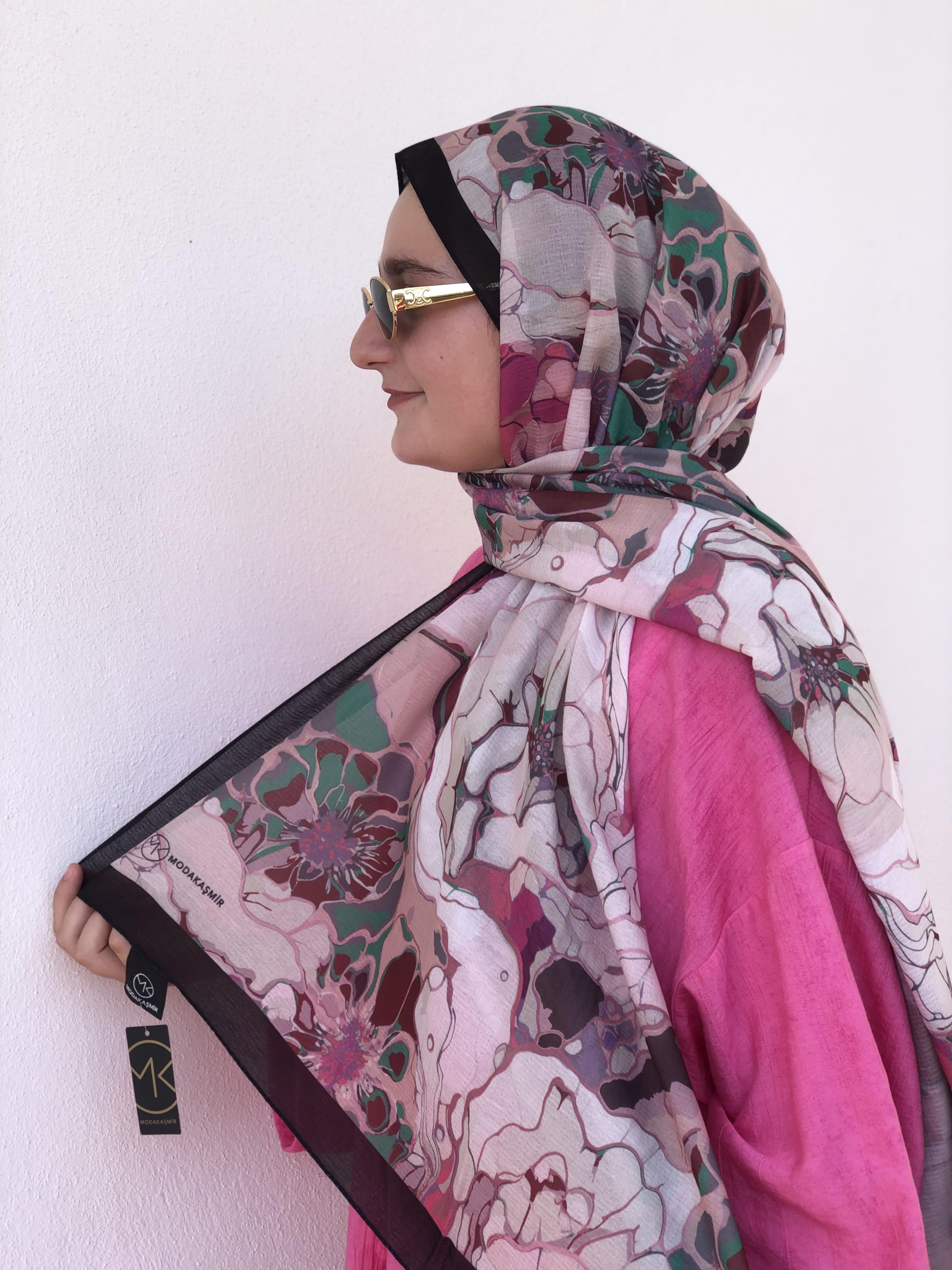 Moda Kaşmir Lina koleksiyonu soft kumaş şal