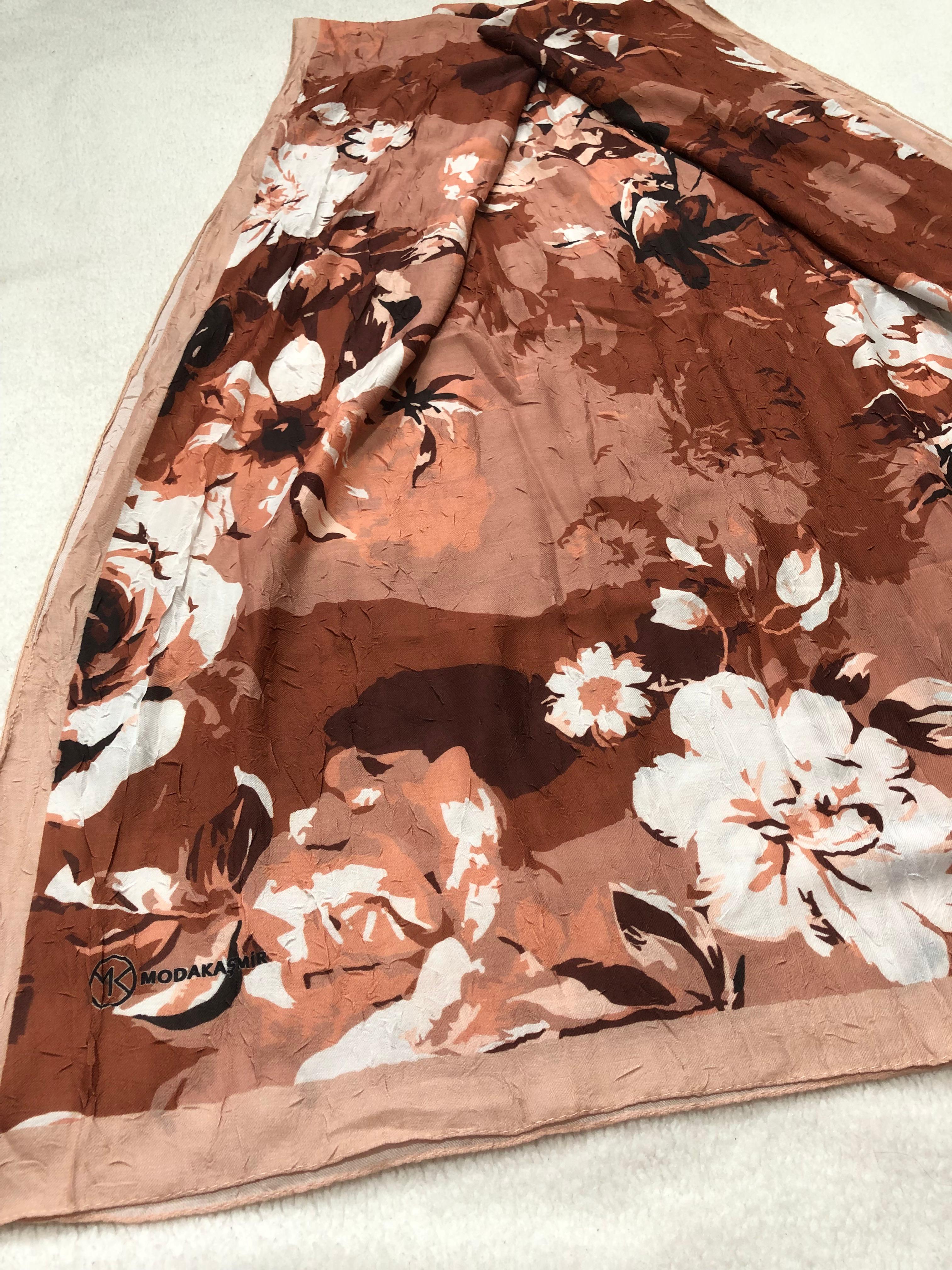 Moda Kaşmir Lina koleksiyonu bambu kraş şal