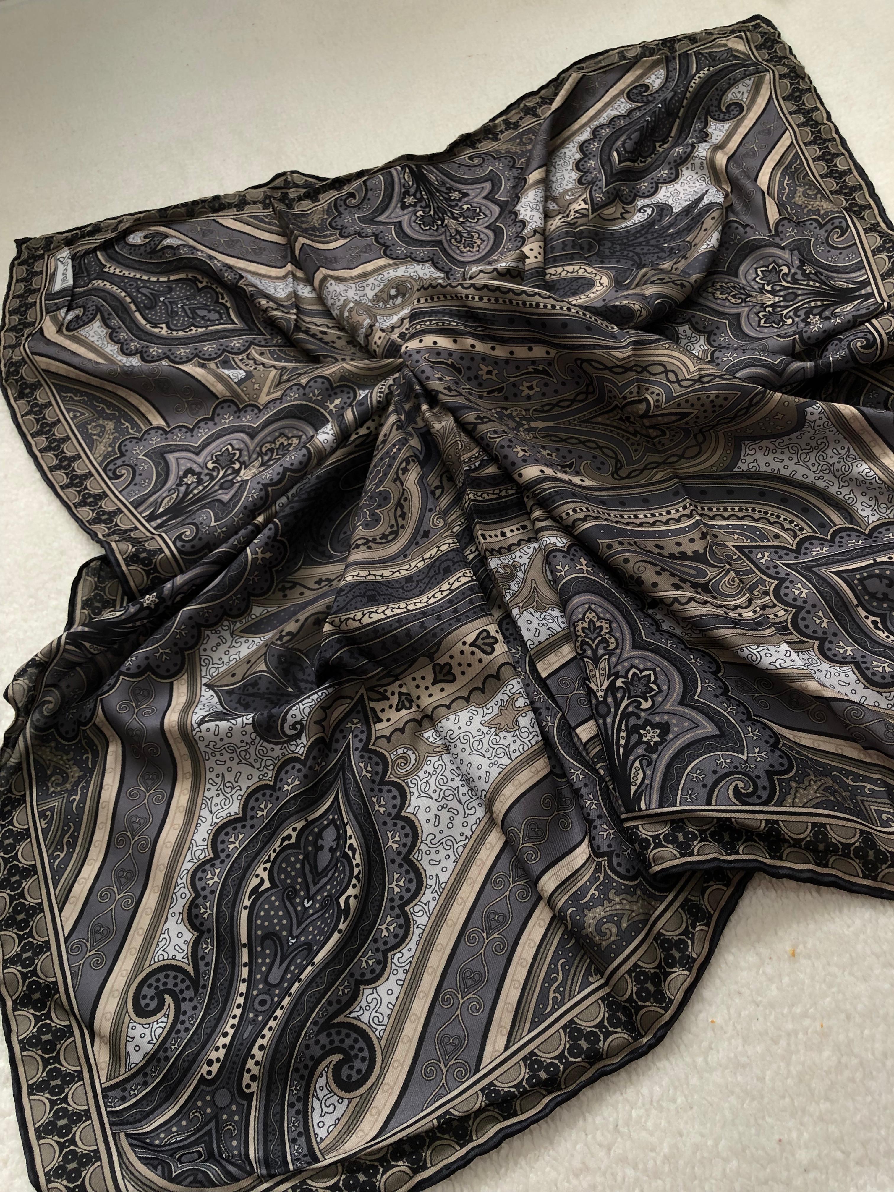 Etnik desen soft eşarp