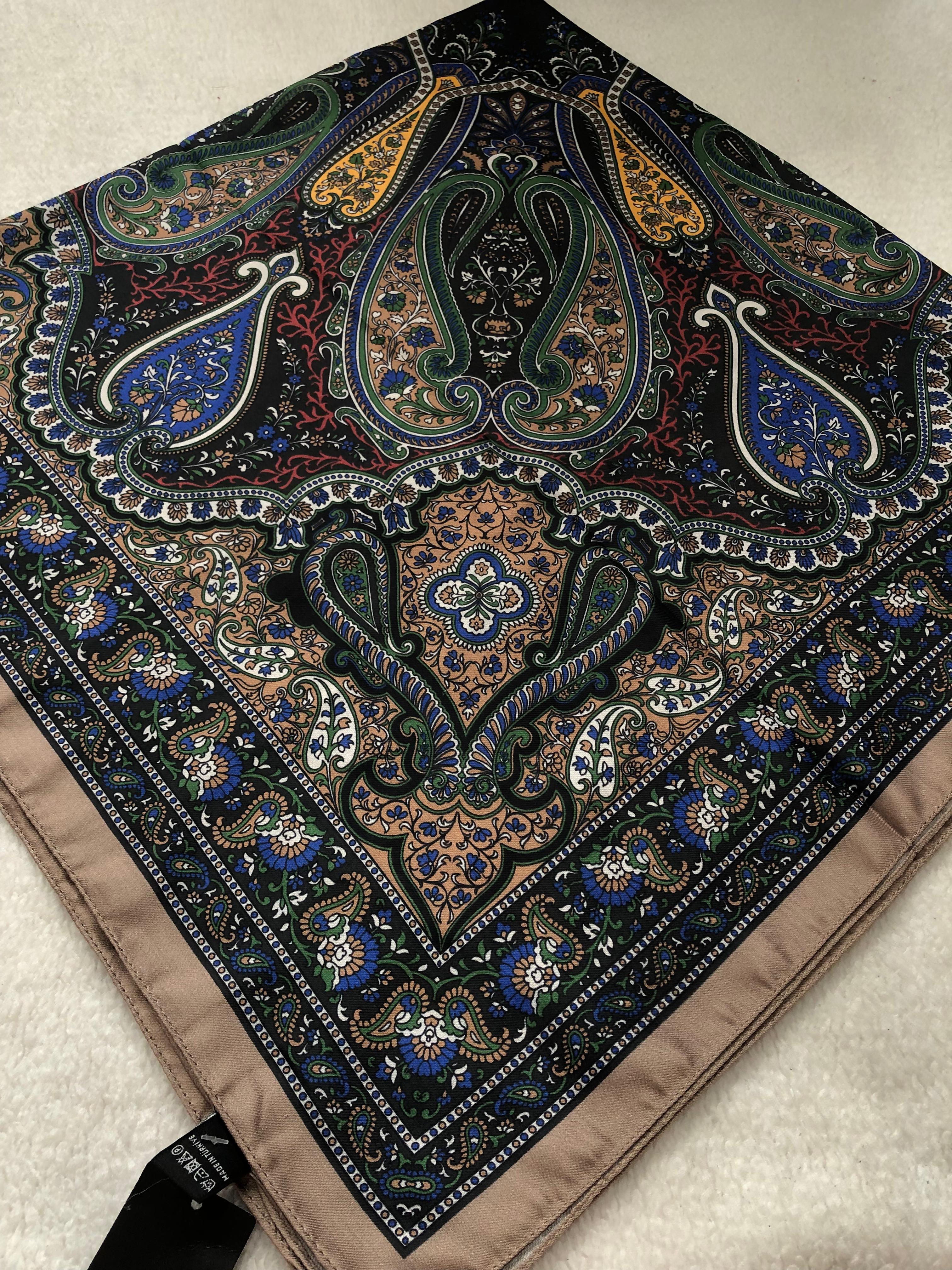 Etnik desen soft eşarp