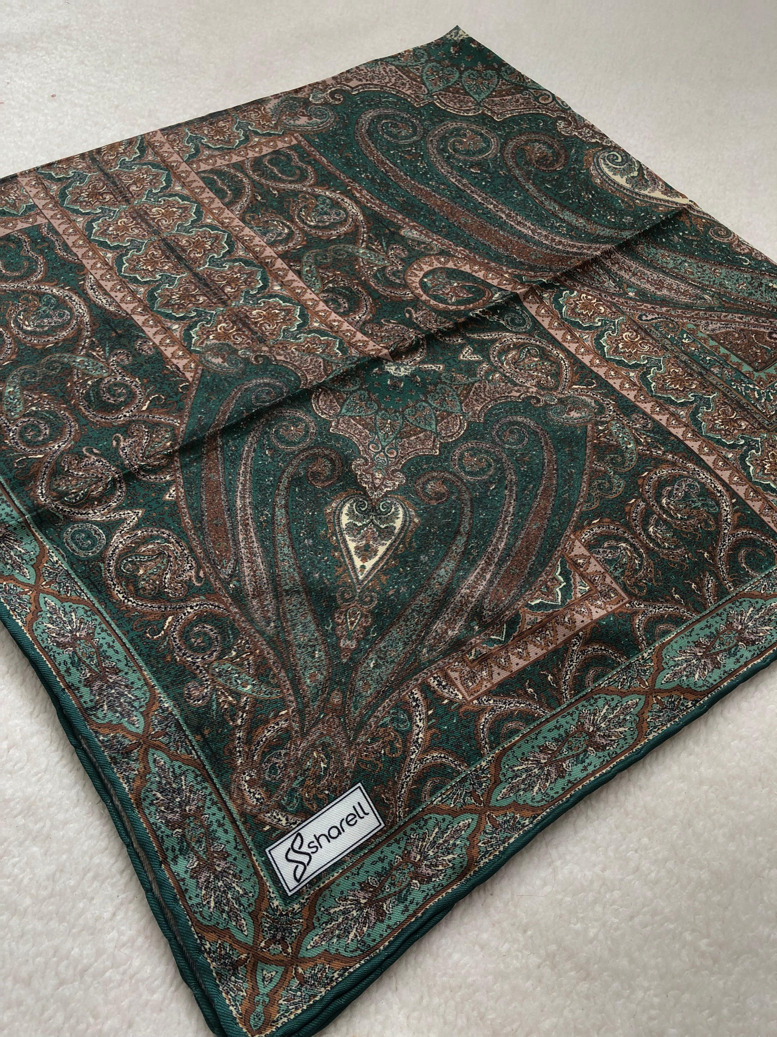 Etnik desen soft eşarp