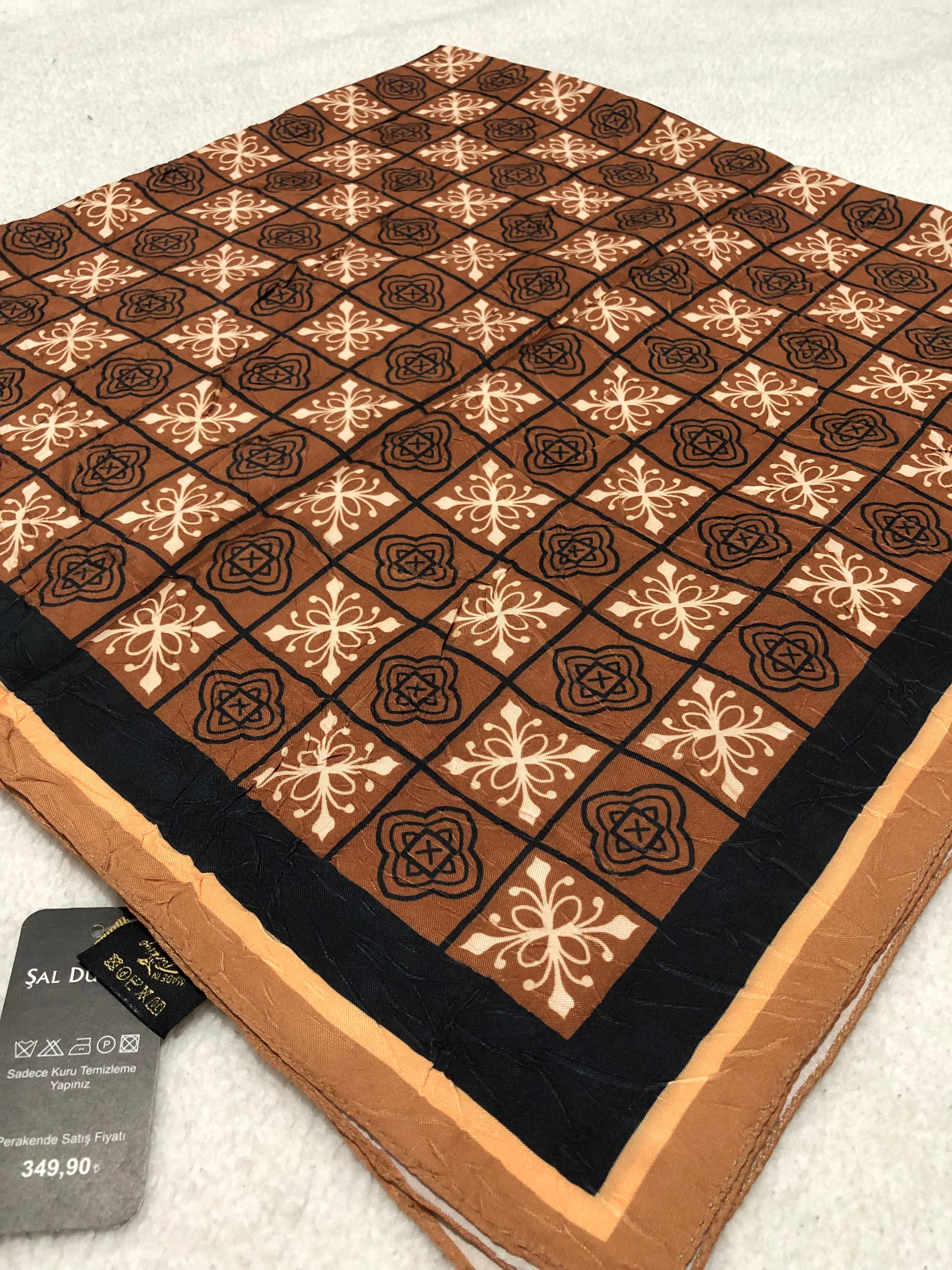 desenli soft bambu kraş eşarp