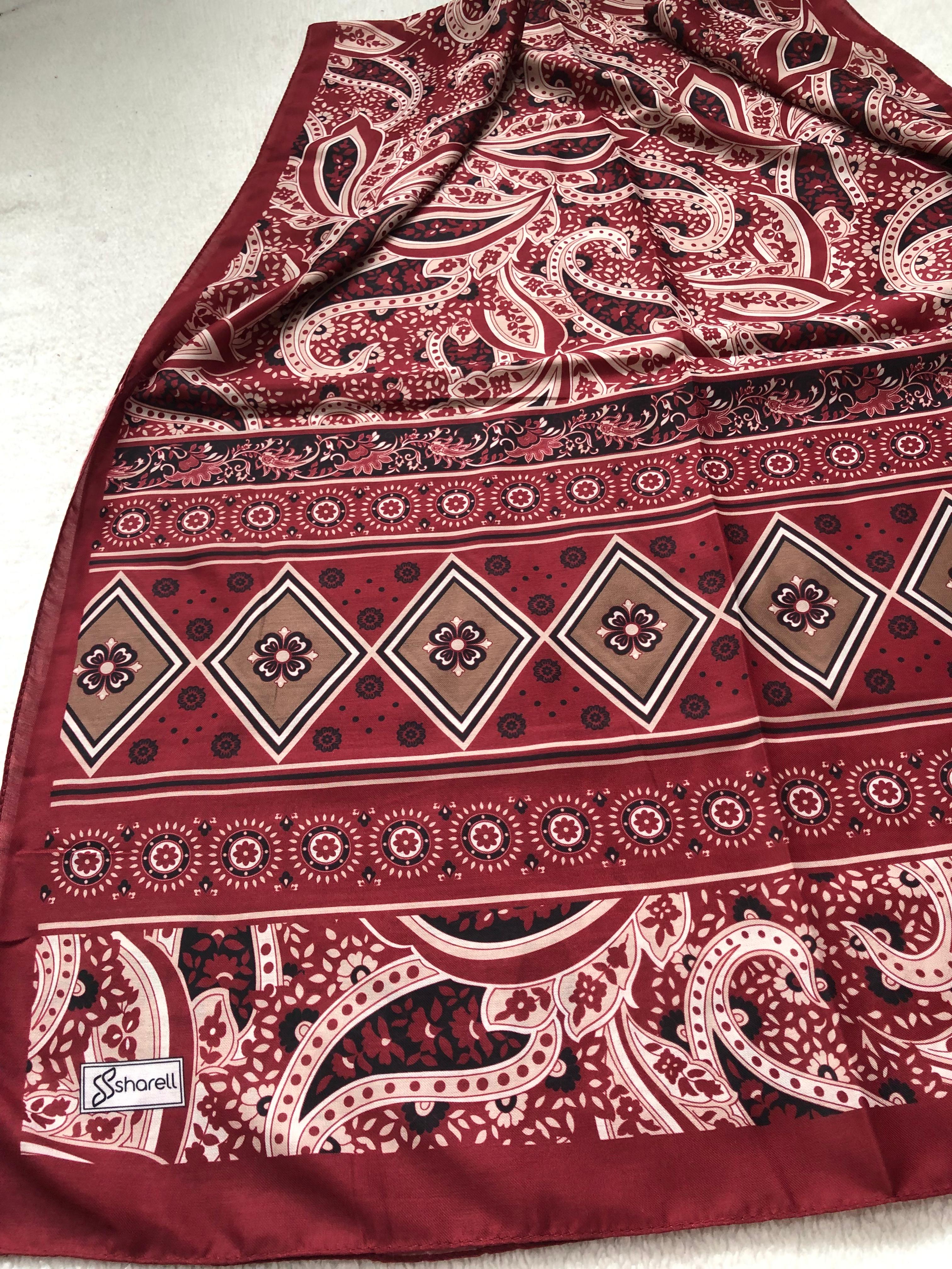 Etnik desen soft şal